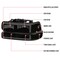 Spec-D Tuning 99-02 CHEVROLET SILVERADO MATTE BLACK HOUSING SMOKED LENS WITH LED BAR, PK  2 LBLH-SIV99SM-G3-RS - alternate 2